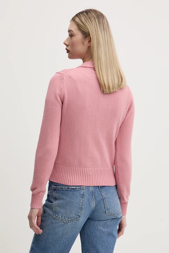 Одежда Хлопковый свитер Guess Jeans W5RR47.Z3HM1 розовый