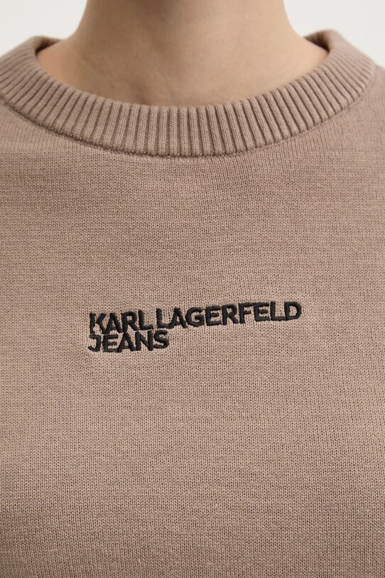 Karl Lagerfeld Jeans pulover A1W18044 bej