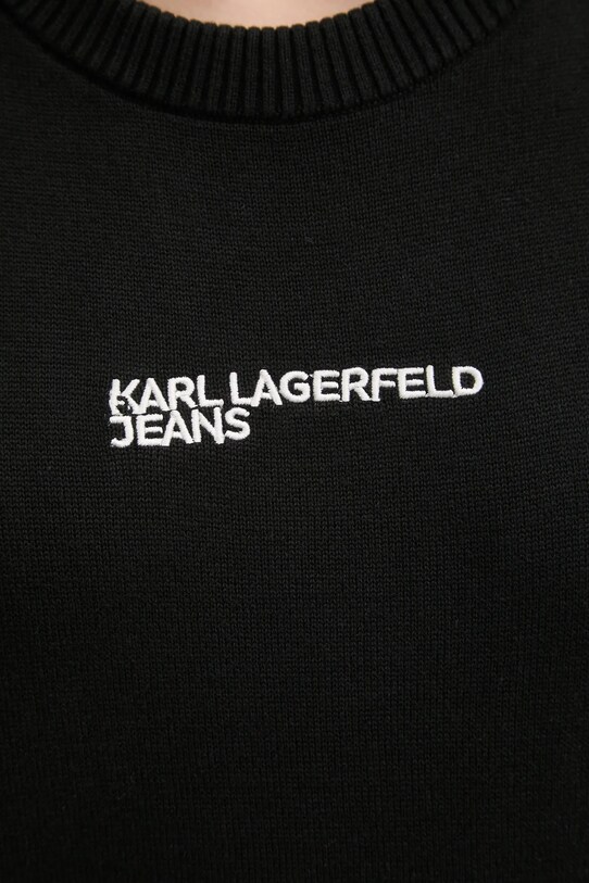 Светр Karl Lagerfeld Jeans A1W18044 чорний