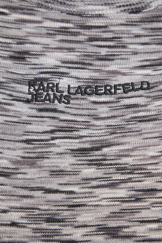 Светр Karl Lagerfeld Jeans A1W18025 сірий