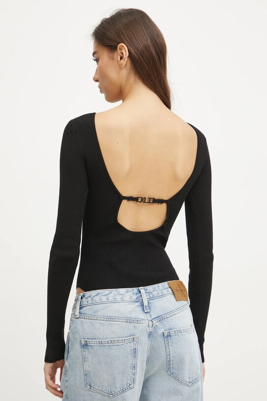 Боді Karl Lagerfeld Jeans A1W18024 чорний