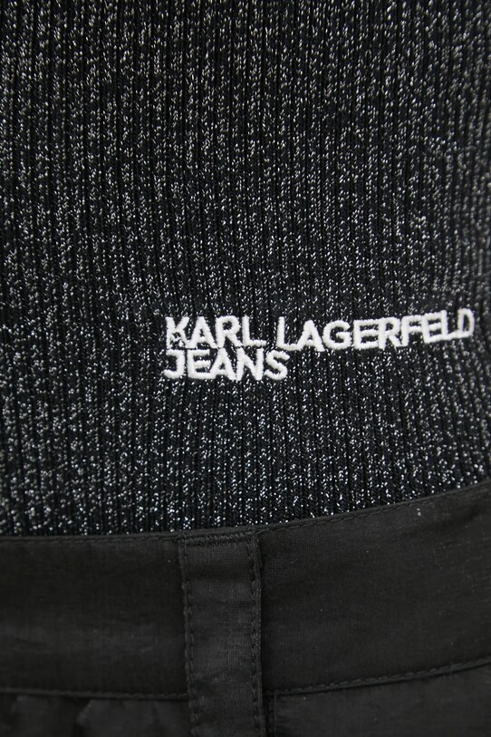Топ Karl Lagerfeld Jeans A1W18028 чорний