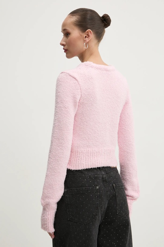 Oblečení Bavlněný kardigan Rotate 1139471011 růžová