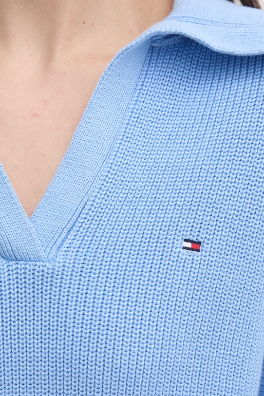 Свитер Tommy Hilfiger WW0WW44451 голубой