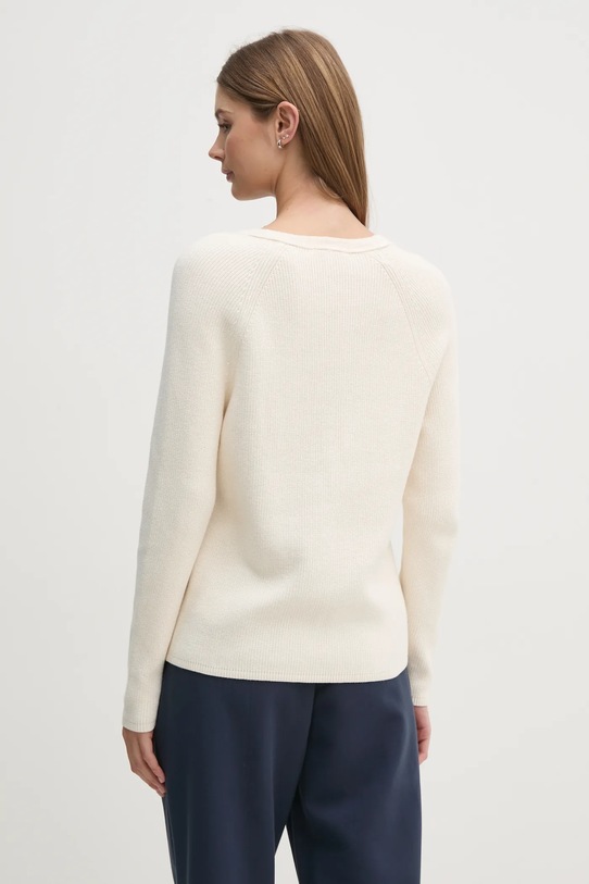 Ρούχα Βαμβακερό πουλόβερ Tommy Hilfiger WW0WW44452 μπεζ