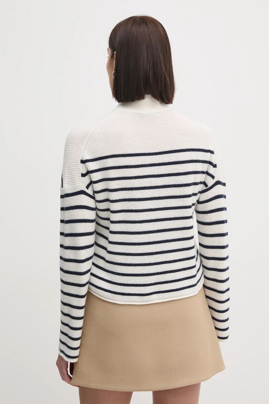 Одяг Вовняний светр Tommy Hilfiger WW0WW44981 бежевий