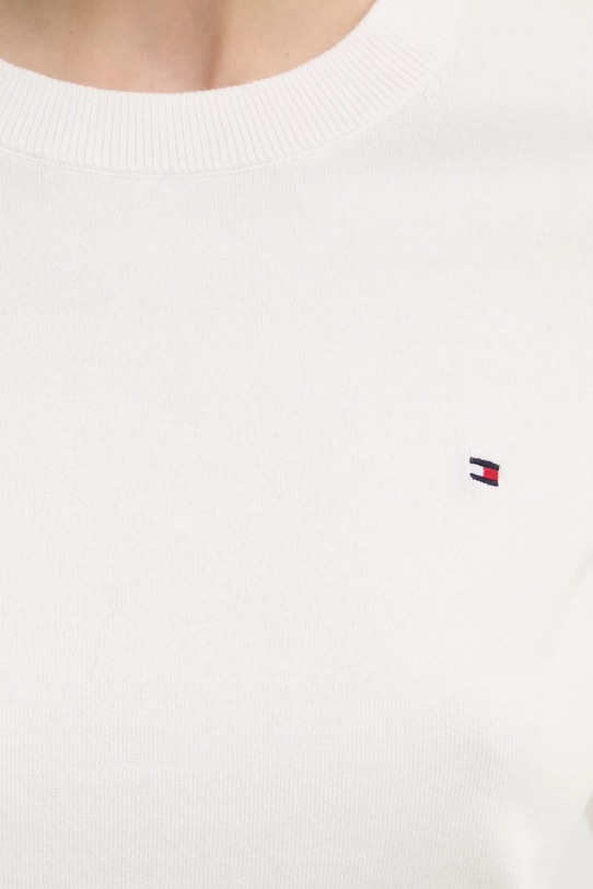 Svetr Tommy Hilfiger WW0WW44984 bílá