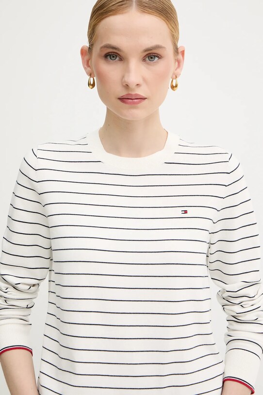 Tommy Hilfiger pulóver bézs WW0WW44984