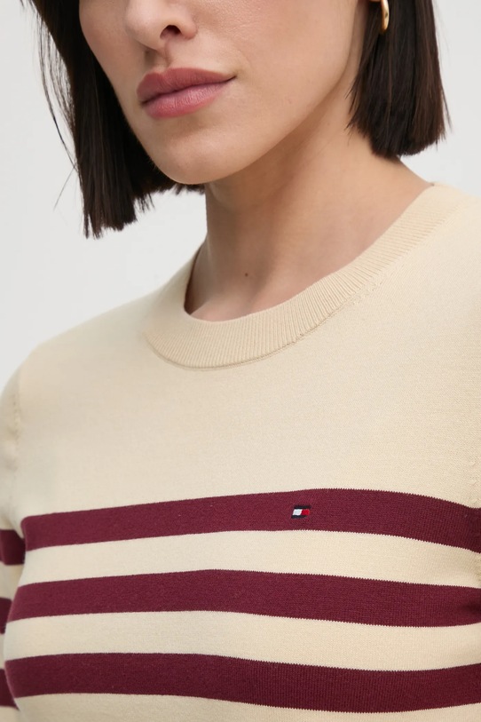Svetr Tommy Hilfiger WW0WW44984 béžová