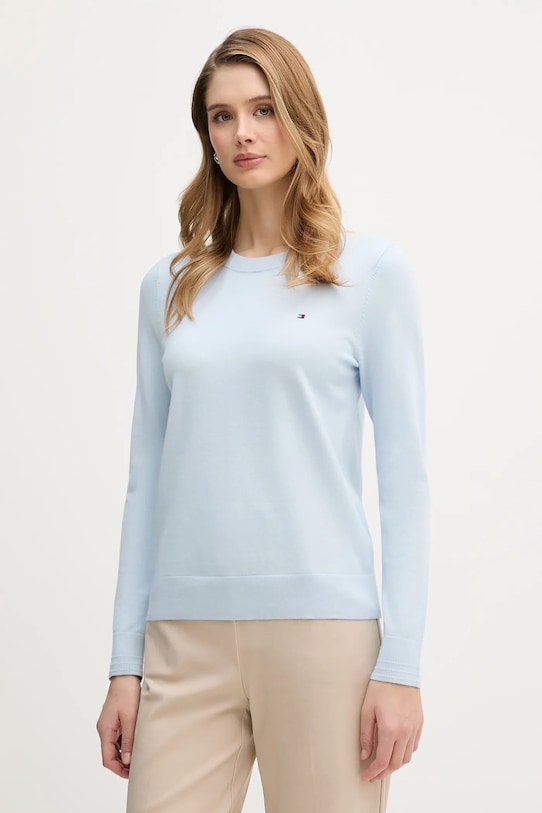 Свитер Tommy Hilfiger остальные голубой WW0WW44984