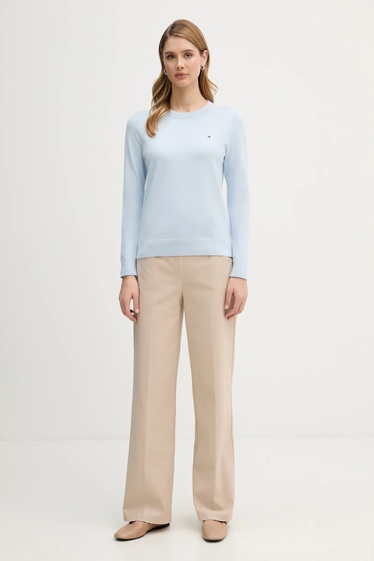 Свитер Tommy Hilfiger WW0WW44984 голубой SS26