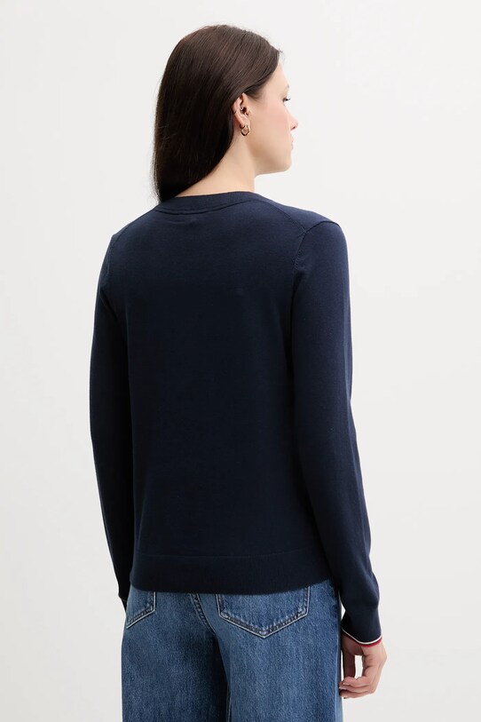 Ruházat Tommy Hilfiger pulóver WW0WW44984 sötétkék