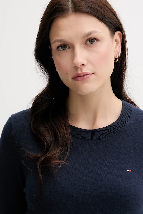 Tommy Hilfiger pulover bleumarin WW0WW44984