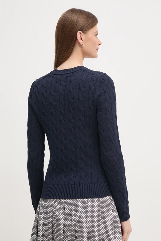 Îmbrăcăminte Tommy Hilfiger pulover de bumbac WW0WW45207 bleumarin