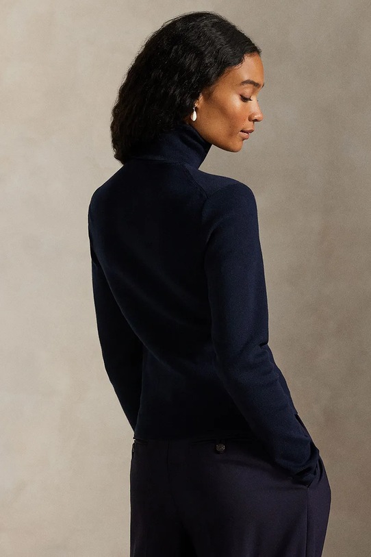 Polo Ralph Lauren sweter bawełniany 211959287 granatowy SS25