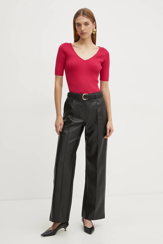 Πουλόβερ Boss Orange 50534829 ροζ SS25