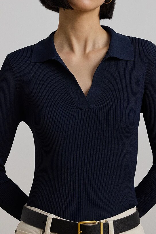 Πουλόβερ Lauren Ralph Lauren σκούρο μπλε 200957485