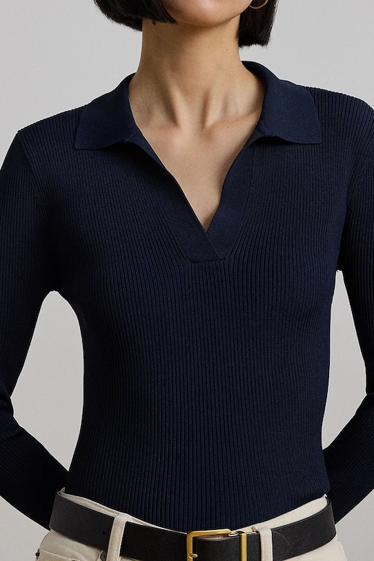 Lauren Ralph Lauren pulover bleumarin 200957485