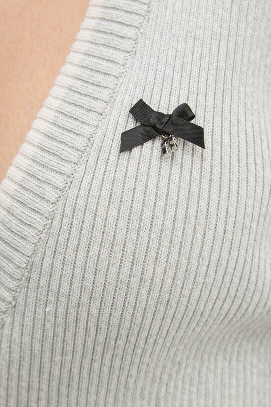 Rotate cardigan din amestec de casmir 1133683024 gri