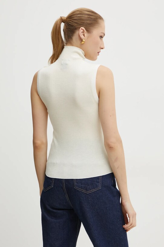 Oblečenie Vlnená vesta BOSS 50530703 béžová