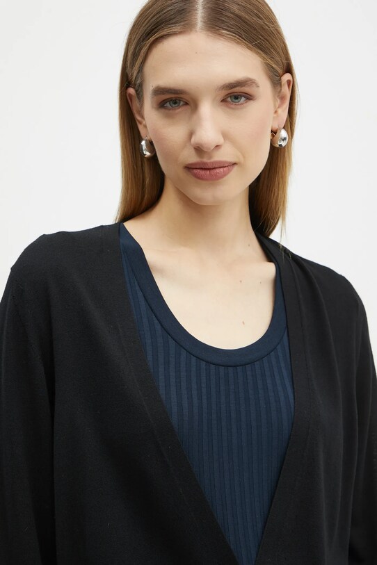 BOSS cardigan din lana negru 50530713