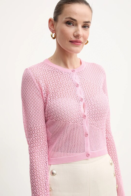 Pinko kardigan różowy 104640.A2EB