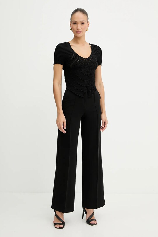 Pinko pulover 104625.A2E6 negru SS25