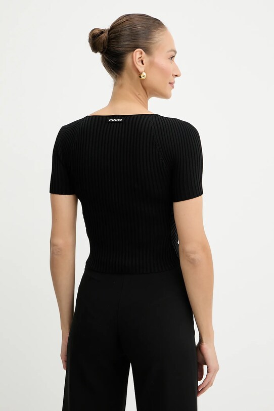 Îmbrăcăminte Pinko pulover 104625.A2E6 negru