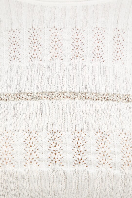 Pulover s dodatkom svile Pinko 104735.A2FC bijela