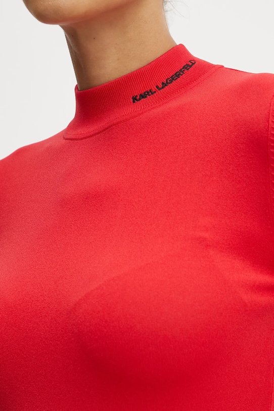 Karl Lagerfeld pulover A1W18006 rosu