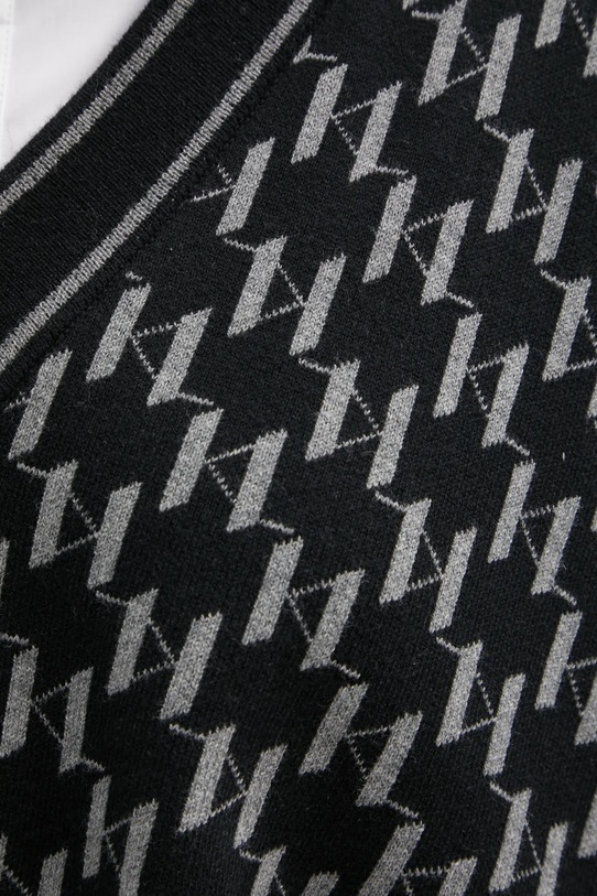 Karl Lagerfeld poncho z domieszką wełny A1W18034