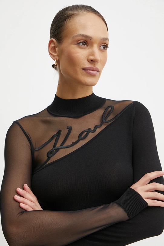 Svetr Karl Lagerfeld černá A1W18040