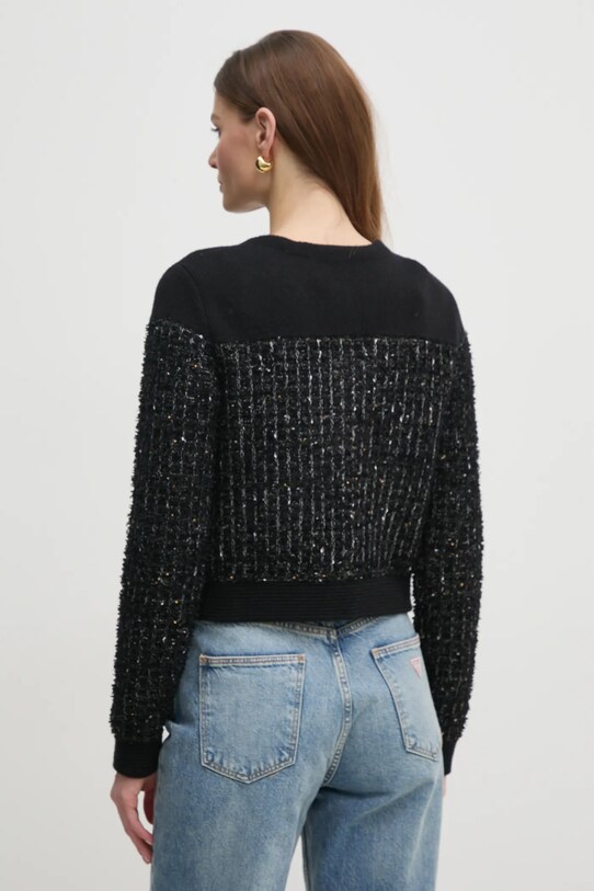 Îmbrăcăminte Karl Lagerfeld cardigan din amestec de lana A1W18059 negru