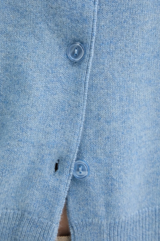 Samsoe Samsoe cardigan in lana SABOSTON F24400186 blu