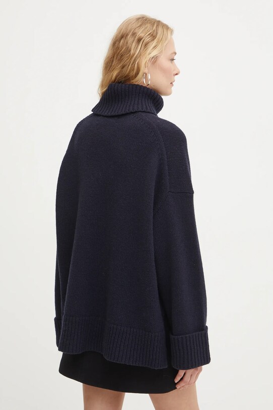 Oblečení Vlněný svetr Samsoe Samsoe SAKEIKU F24400069 námořnická modř