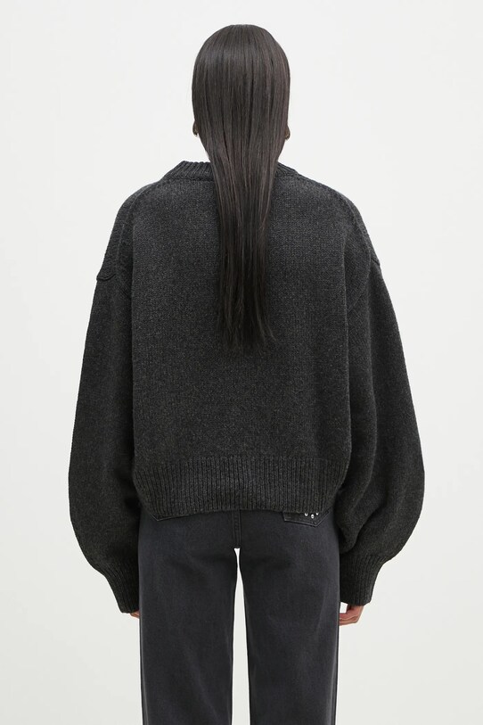 Odzież Rotate sweter z wełny merino 1133771745 czarny