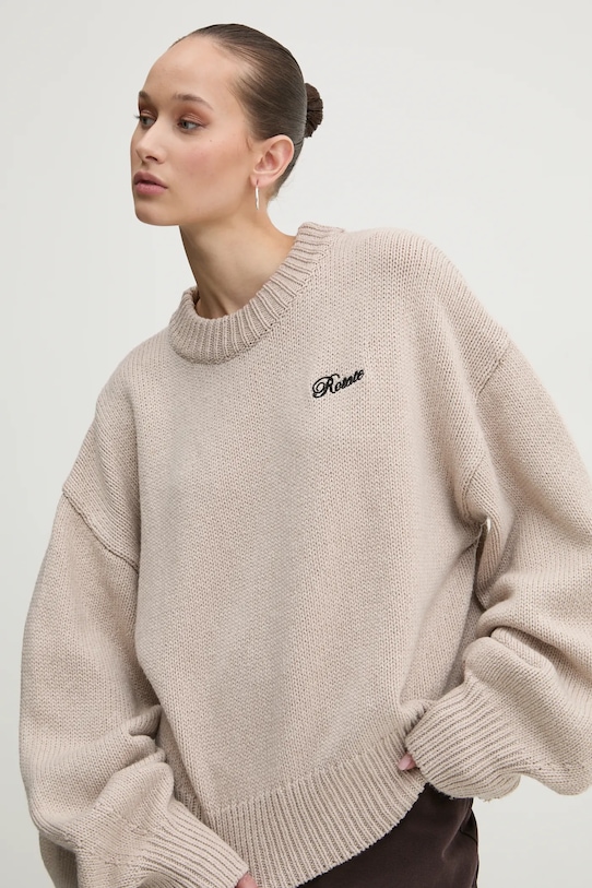 Rotate sweater beige 1133772313