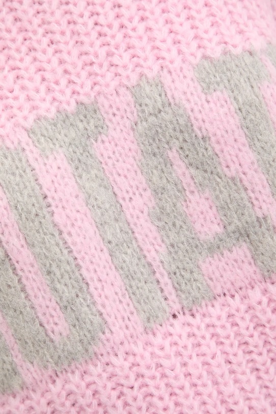 Rotate sweter wełniany 1141291485 różowy