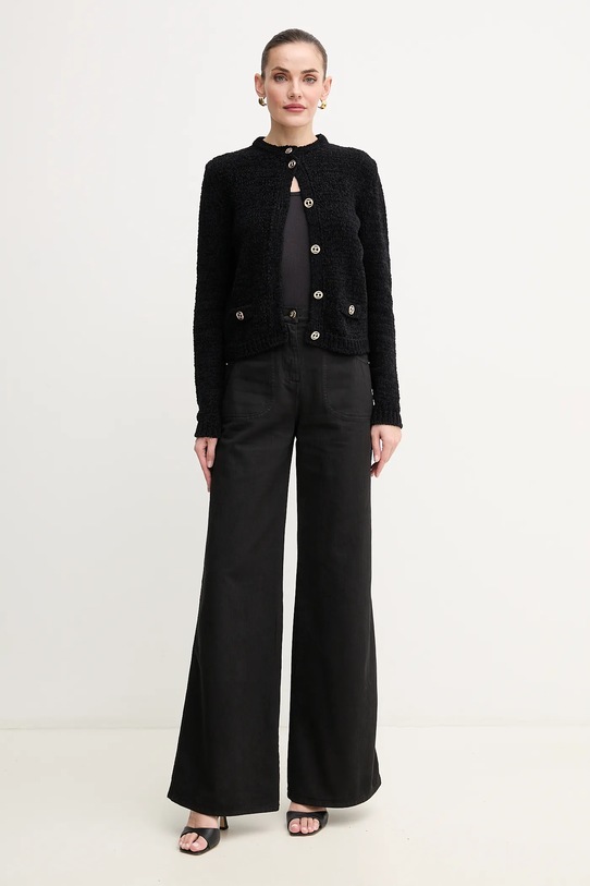 Kardigán Twinset 251TP3442 čierna SS25