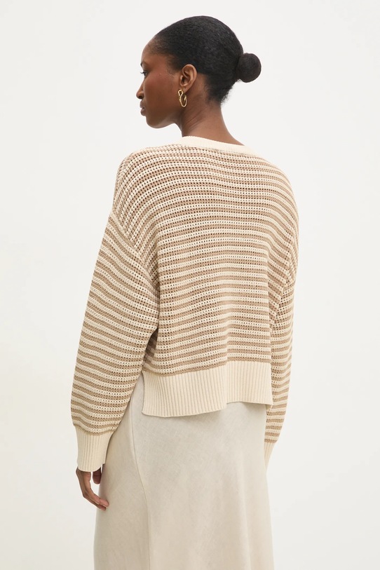 Odzież Twinset sweter 251TP3321 beżowy