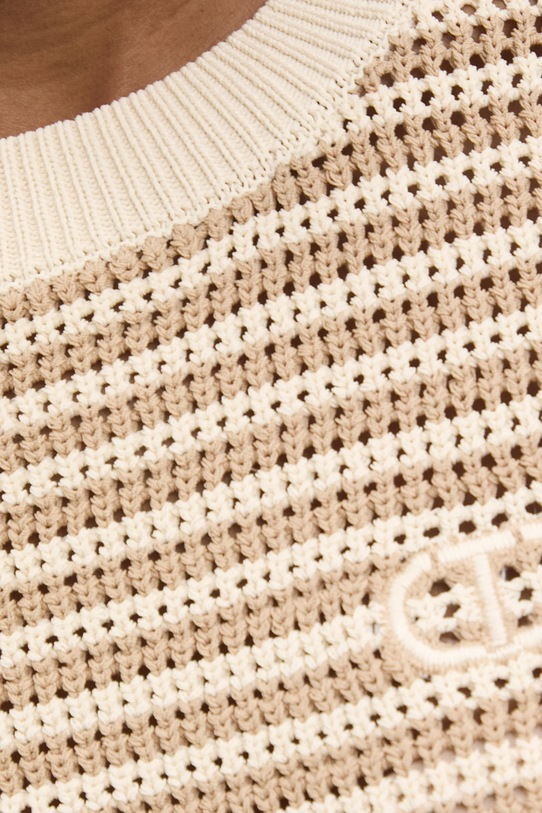 Twinset sweter 251TP3321 beżowy