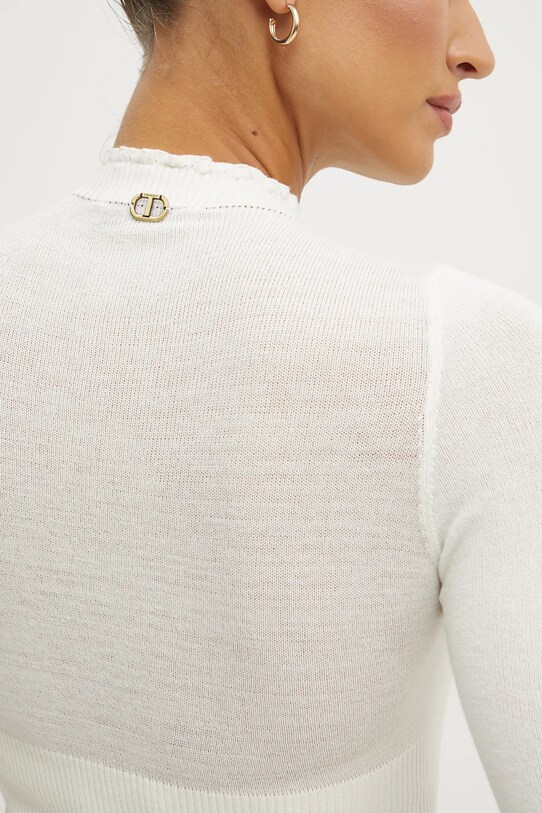 Twinset sweter 251TP3011 beżowy