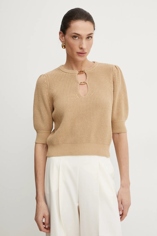 Twinset sweter brązowy 251TP3172