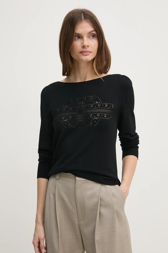 Свитер Twinset остальные чёрный 251TP3432