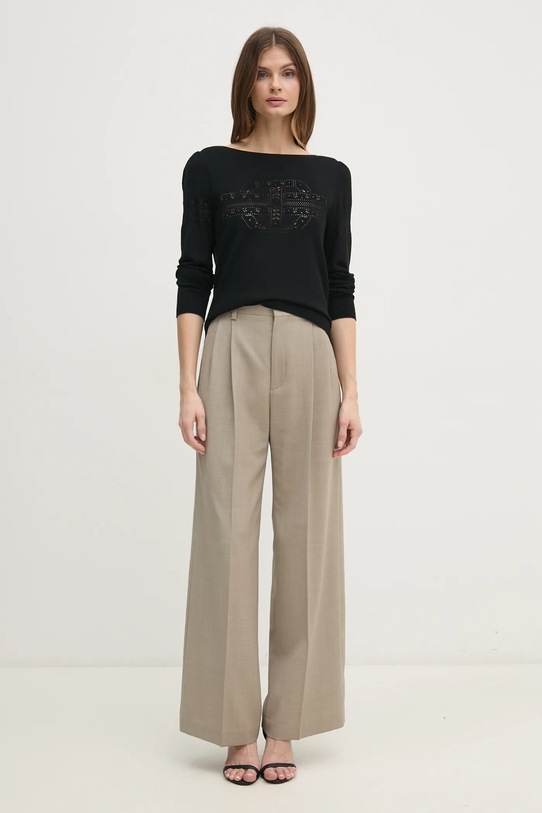 Πουλόβερ Twinset 251TP3432 μαύρο SS25