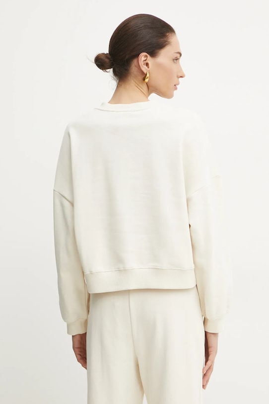 Odzież Twinset bluza bawełniana 251TP2483 beżowy