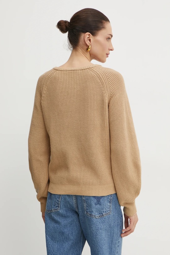 Odjeća Pamučni pulover Twinset 251TP3170 smeđa