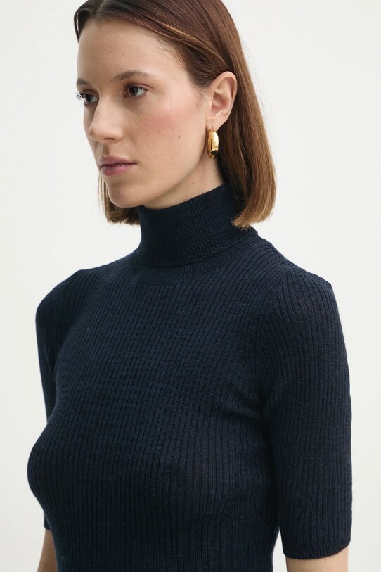 Herskind pulover de lana Evangalista 5432825 bleumarin SS25