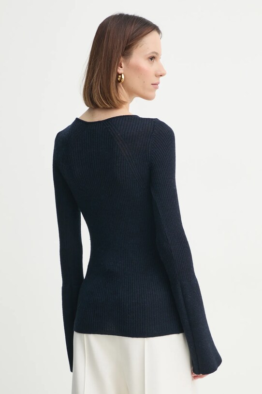 Îmbrăcăminte Herskind cardigan din lana Liw 5434825 bleumarin