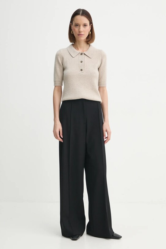 Herskind pulover de lana Alberto 5417974 bej SS25